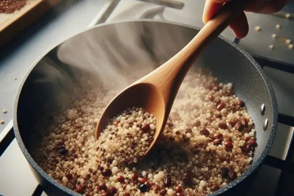 Cozinhando Grãos Integrais Quinoa, Bulgur e Mais